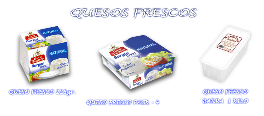 quesos frescos